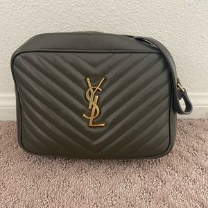 SAINT LAURENT LOU CAMERA BAG IN QUILTED LEATHER
